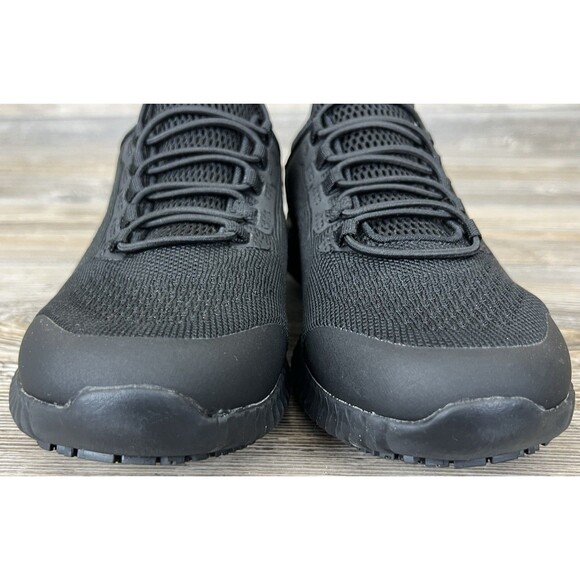 Skechers Work Cessnock SR Men's Size 8.5 Black Slip-Resistant Work Shoes 77260 - Picture 6 of 13